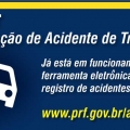 PRF DISPONIBILIZA SERVIÇO VIA INTERNET PARA REGISTRO DE ACIDENTES SEM VITIMAS 