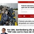 FenaPRF lamenta comentários de Sardenberg contra a PRF