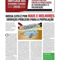  JORNAL DO FÓRUM DAS ENTIDADES NACIONAIS DOS SERVIDORES PÚBLICOS FEDERAIS FALA SOBRE CAMPANHA SALARIAL UNIFICADA 2015