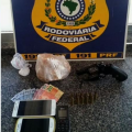 PRF PRENDE DOIS HOMENS COM DROGAS, ARMAS E MUNIÇÕES NO CEARÁ