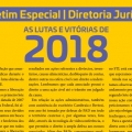 Boletim Especial Diretoria Jurídica - Lutas e vitórias 2018 (Jornal Expresso Sindical)